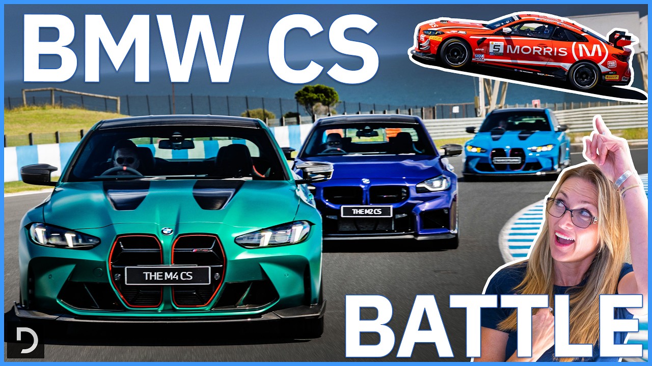 BMW M CS Models: Race Cars for the Road Tested at Philip Island