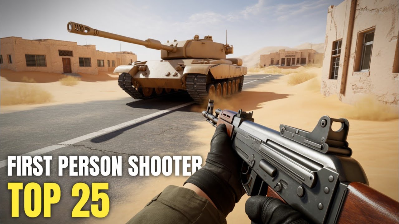 Top 25 Best FPS Games for Android & iOS in 2025