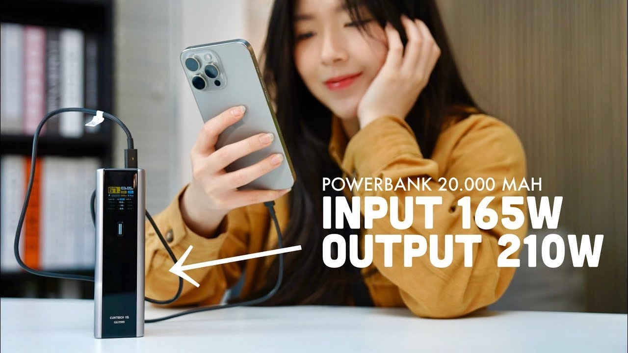 cooktech 15 Ultra Power Bank Review: Fast Charging Solution