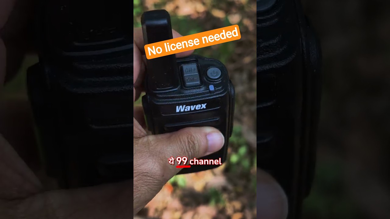 VX Walkie-Talkie Review: License-Free Communication Under ₹5,000