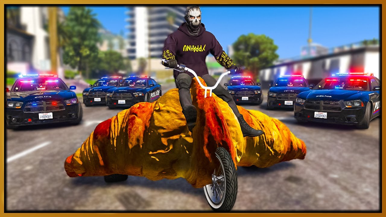 Driving a Croissant Bike in GTA RP: Ultimate Chaos & Fun