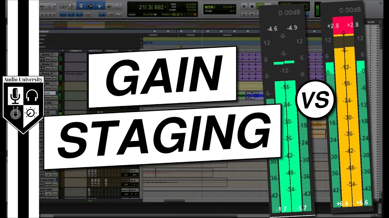 Gain Staging Mastery: Minimize Noise & Maximize Headroom
