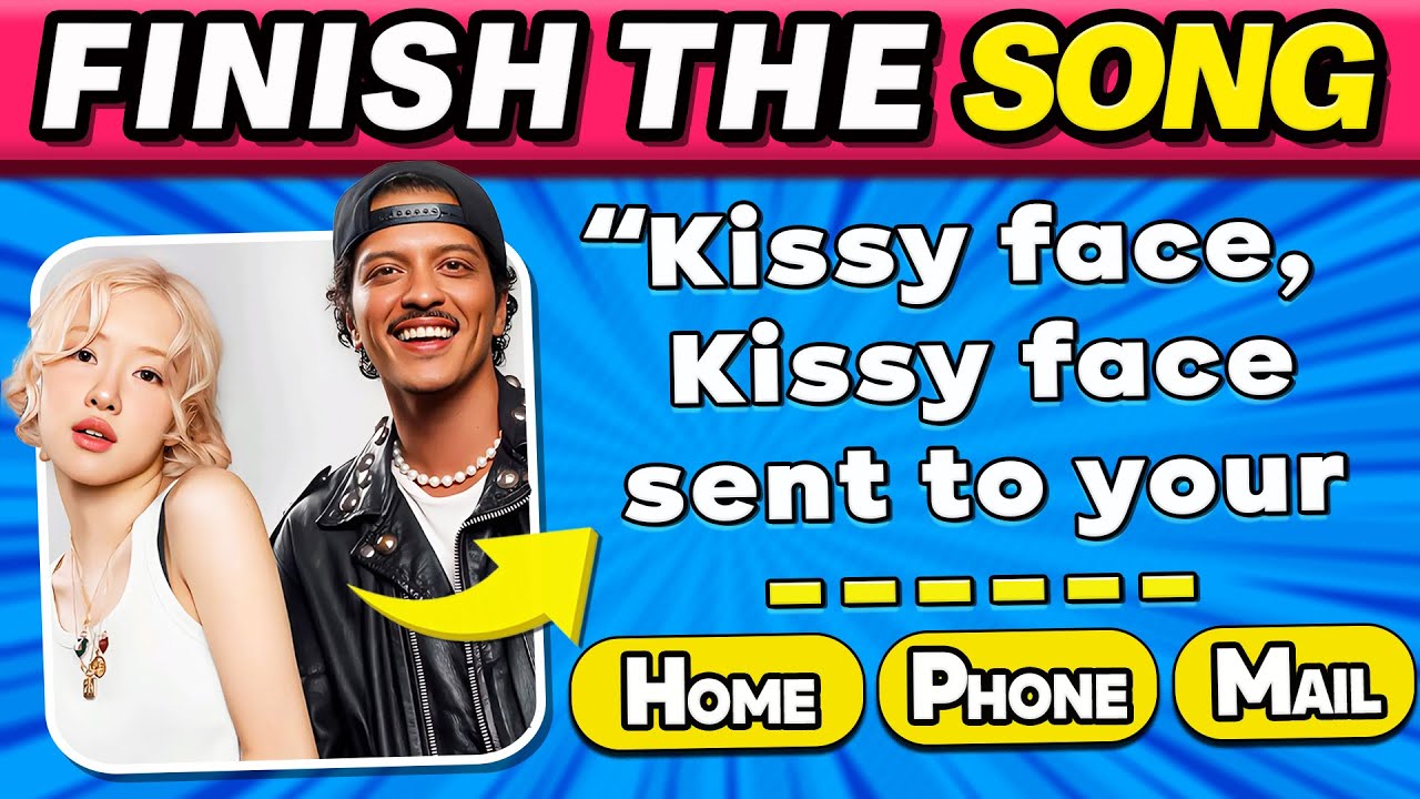 2020s Lyrics Challenge: Finish the Song Quiz & Answers