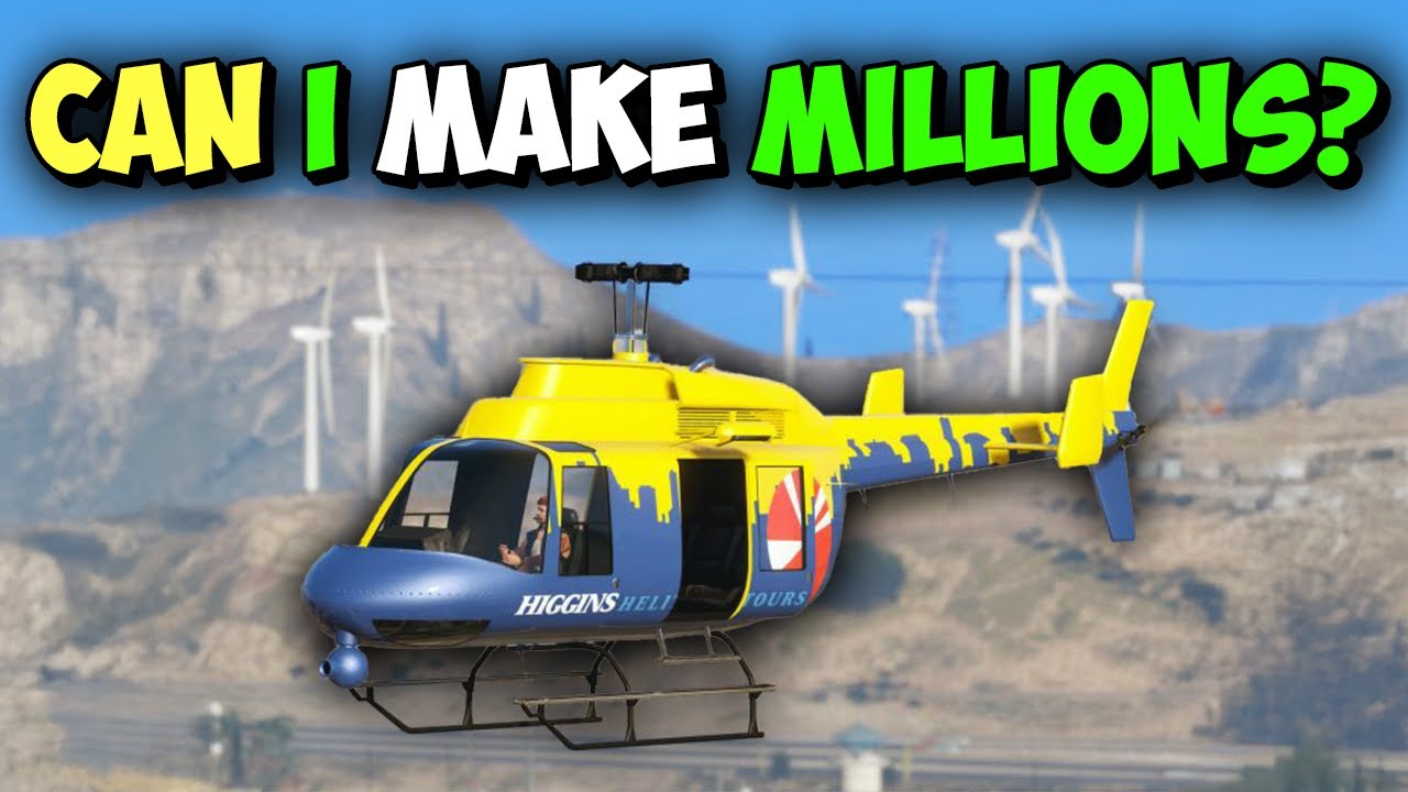 Higgins Helitours: Profit Potential Tested in GTA Online