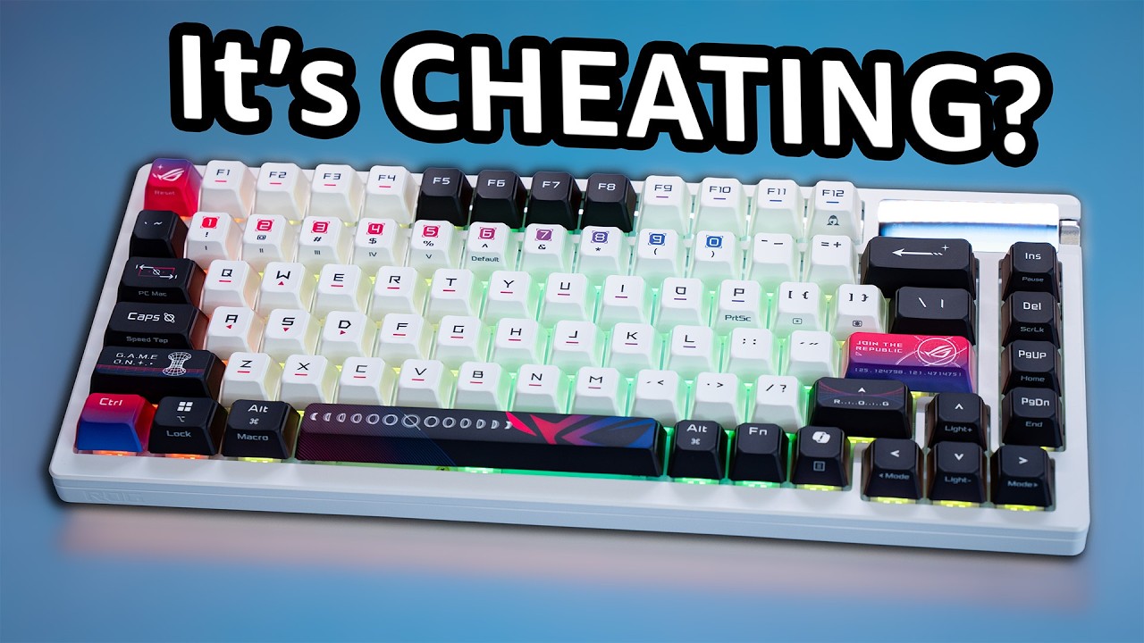 ASUS ROG Azoth X Gaming Keyboard Review: Premium or Overpriced?