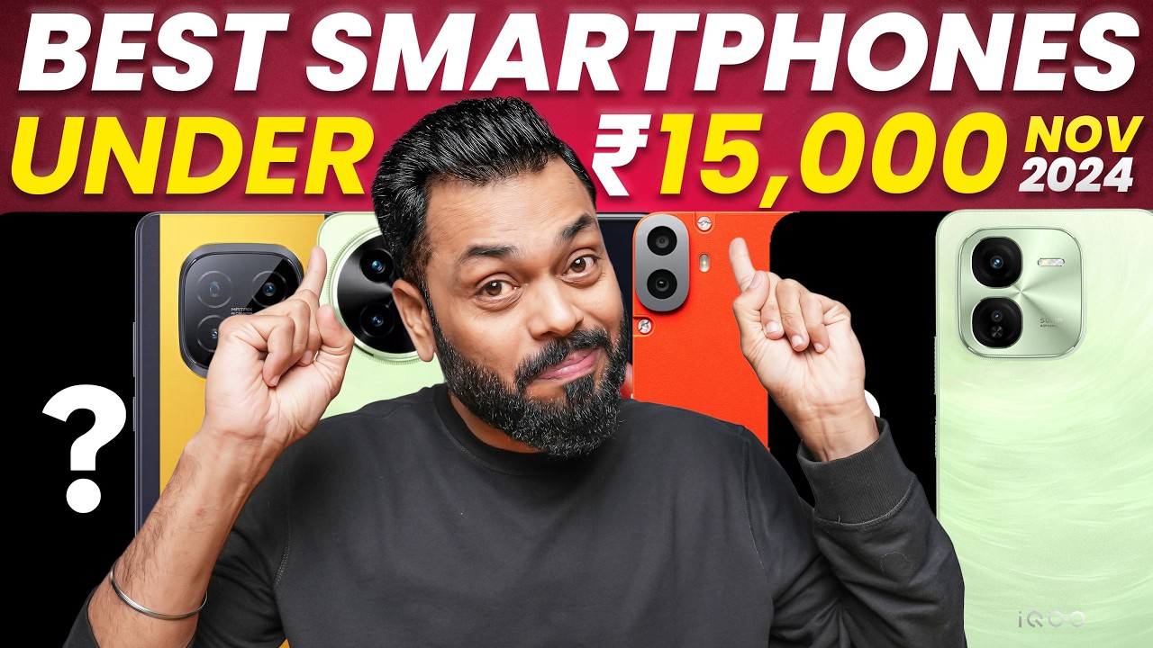 Top 5 Best Smartphones Under ₹15,000 (2024 Buyer's Guide)
