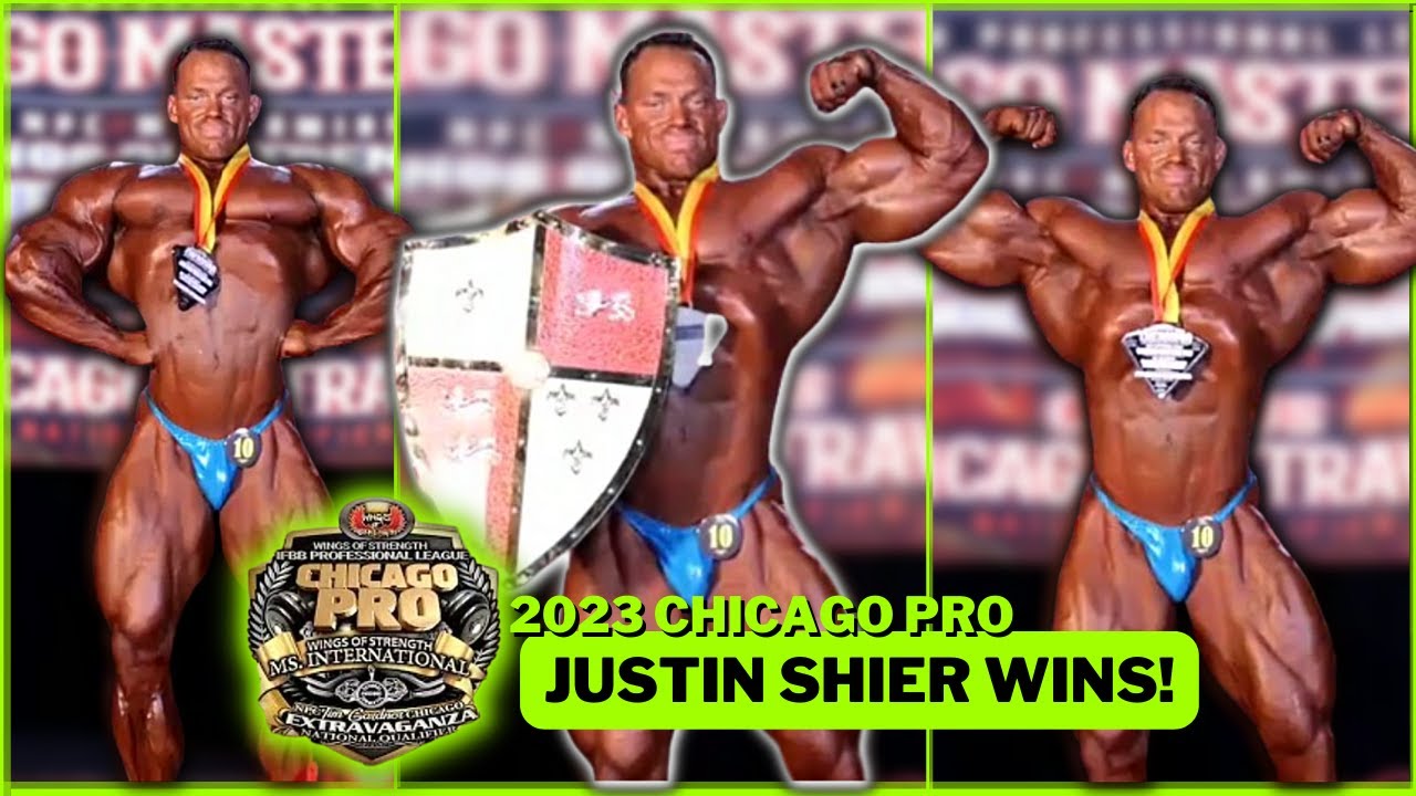 Justin Shire Wins 2023 Chicago Pro Bodybuilding Show