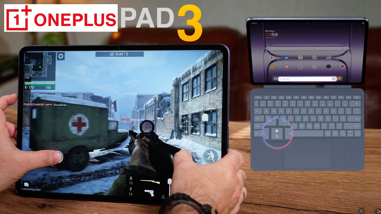 OnePlus Pad 3 Review: Keyboard Experience & Performance Tested