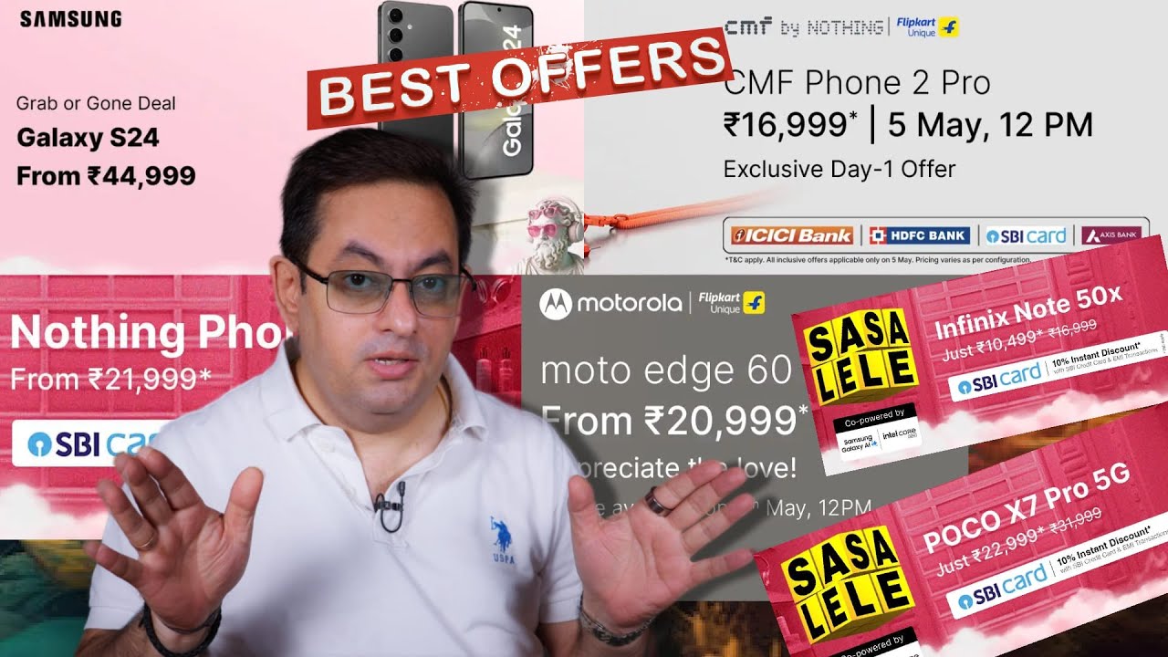 Flipkart Sasa Lele Sale: Unbeatable Deals on Electronics (May 1-8)