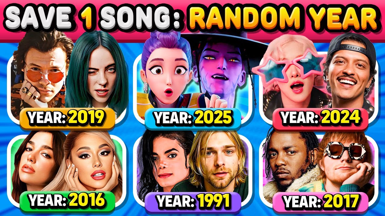 Ultimate Music Quiz: Can You Save Just One Song? Challenge