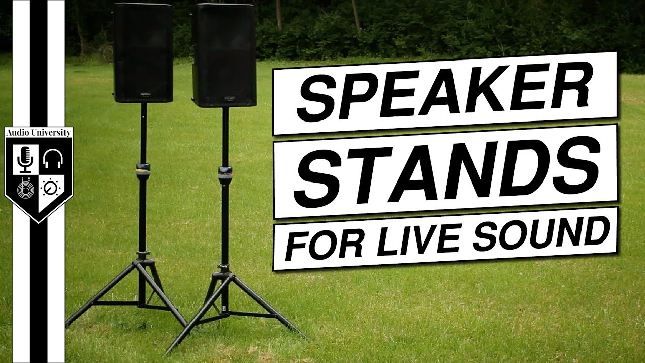 Best Lightweight Speaker Stands for Portable PA Systems