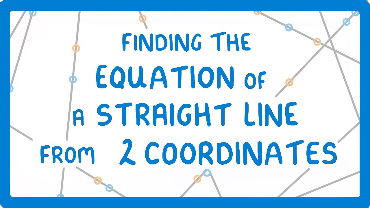 Find Line Equation from Two Points: Step-by-Step Guide