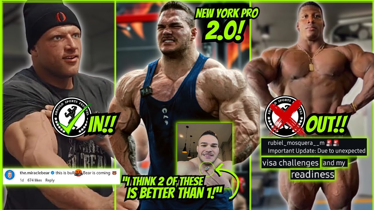 Arnold Classic Ohio Updates: Eres Cissinki Confirmed, Rubiel & Walker Out