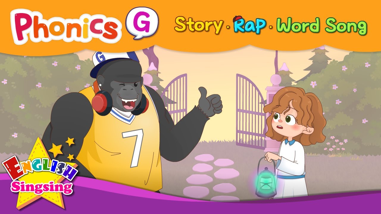 Gorilla Board Game Lyrics & Phonics Activities (Printable)