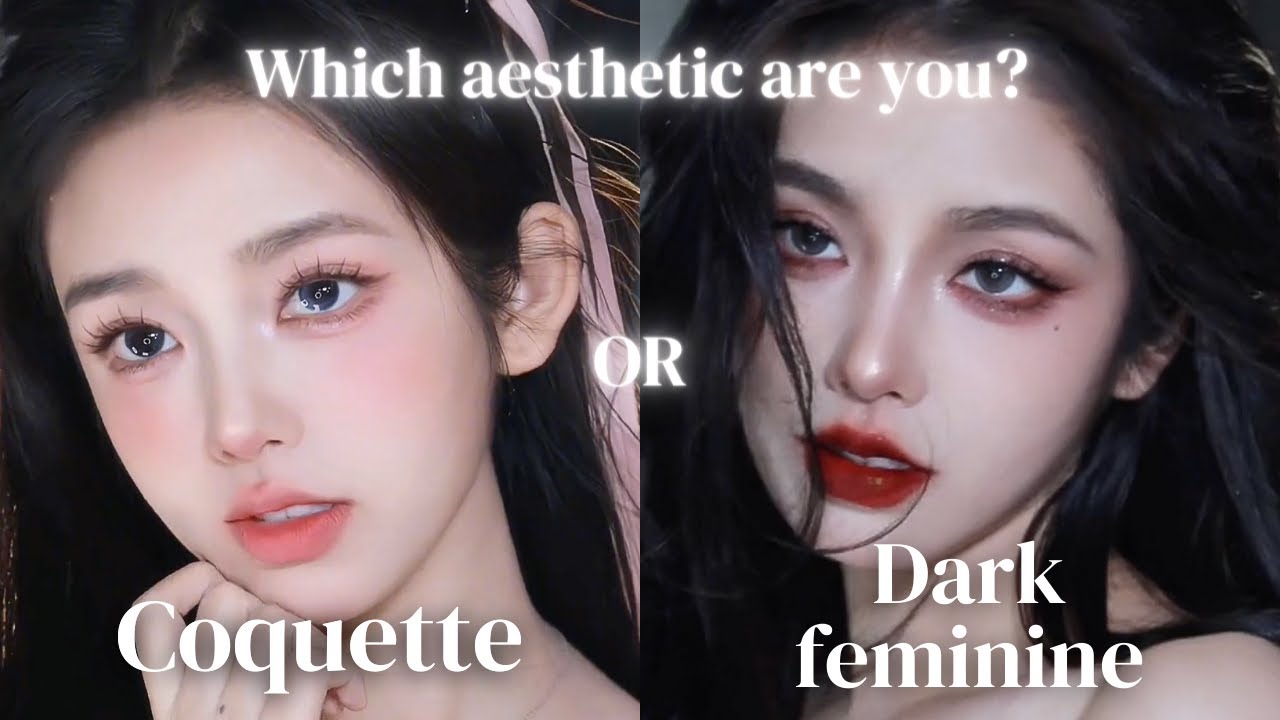 Coquette vs Dark Feminine Makeup: Master Both Styles
