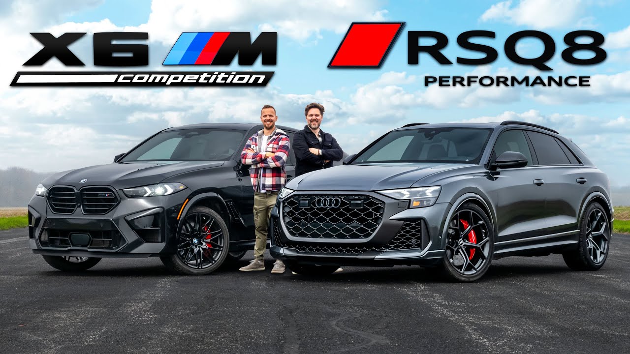 Audi RS Q8 vs BMW X6 M: Super SUV Drag Race and Daily Verdict