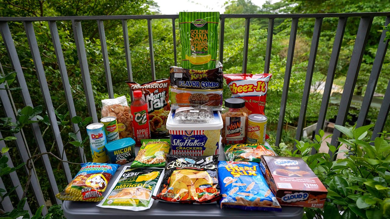 Top Filipino Snacks & Drinks: Honest Tasting Review