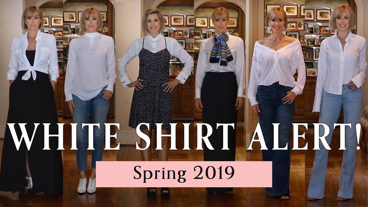 6 Creative Ways to Style Your White Button-Down Shirt