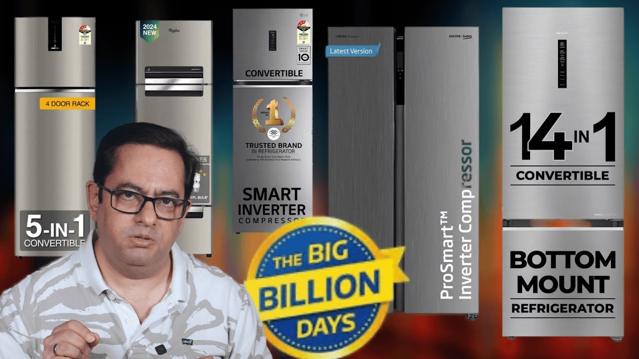 Top 10 Refrigerator Deals Under Flipkart Big Billion Days Sale 2023