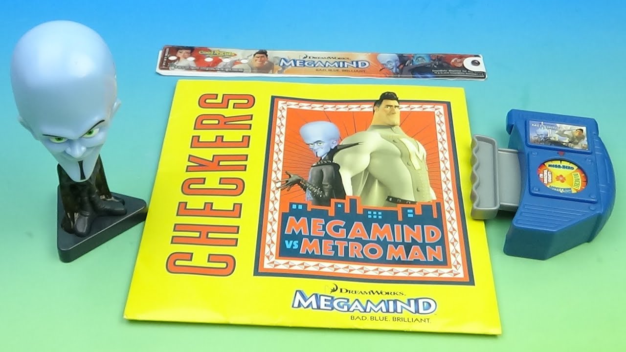 Megamind Happy Meal Toys: 2010 Hardee's Collectibles Review