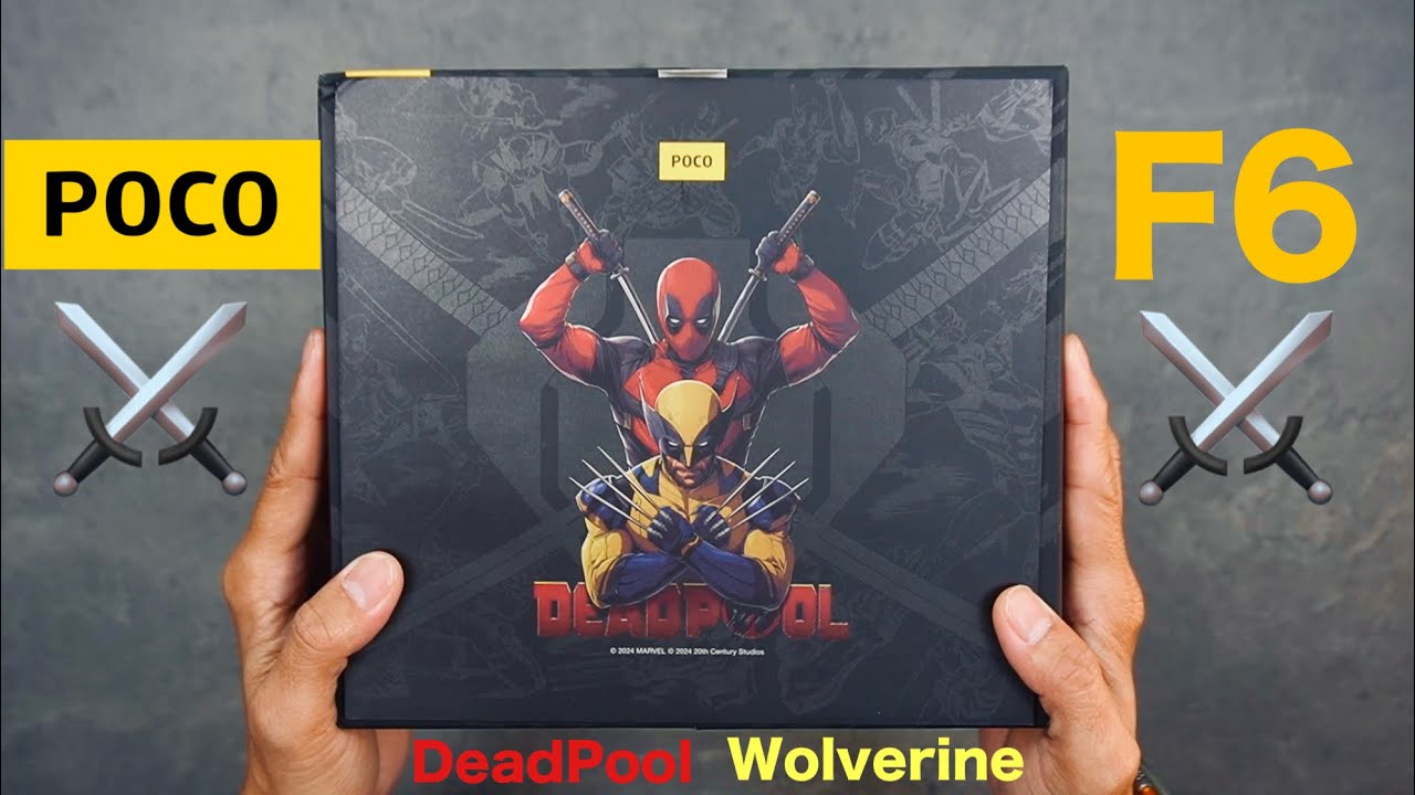 Poco F6 Deadpool Edition Unboxing: Marvel Collector's Dream?