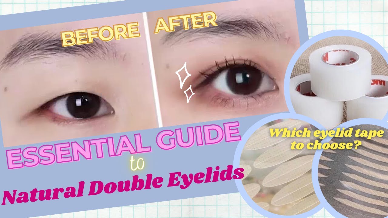 Natural Double Eyelid Guide: Stickers & Techniques for Beginners