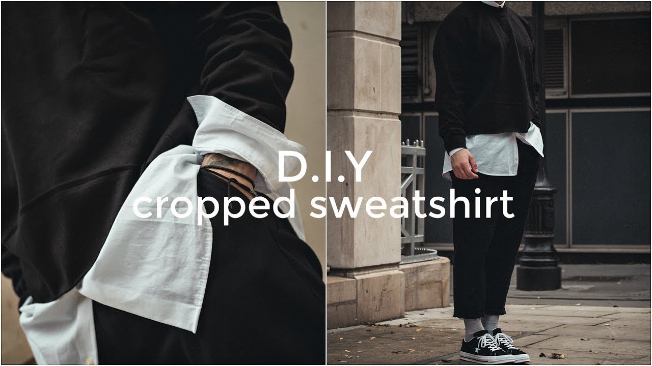 DIY Cropped Sweatshirt Guide: Style Upgrade in 5 Minutes
