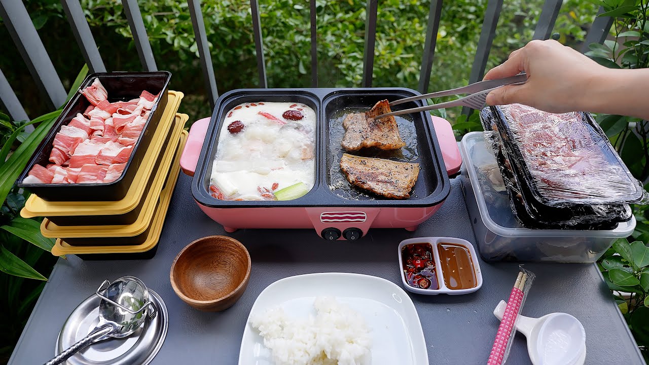 2-in-1 Hotpot & BBQ Kit Review: Home Feast Tested