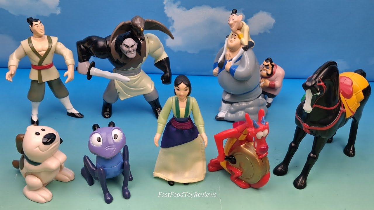 McDonald's Mulan 1998 Toys: Ultimate Collector's Guide