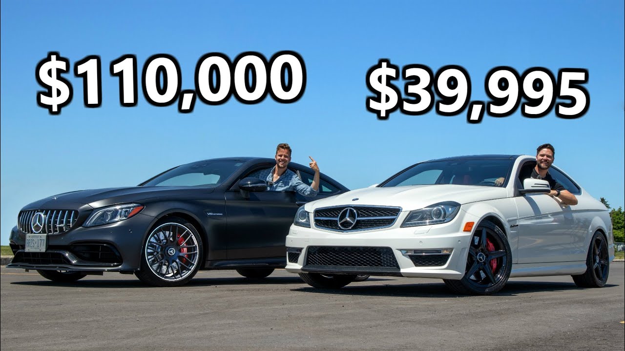 Mercedes C63 Generations Compared: Last V8 AMGs Face Off