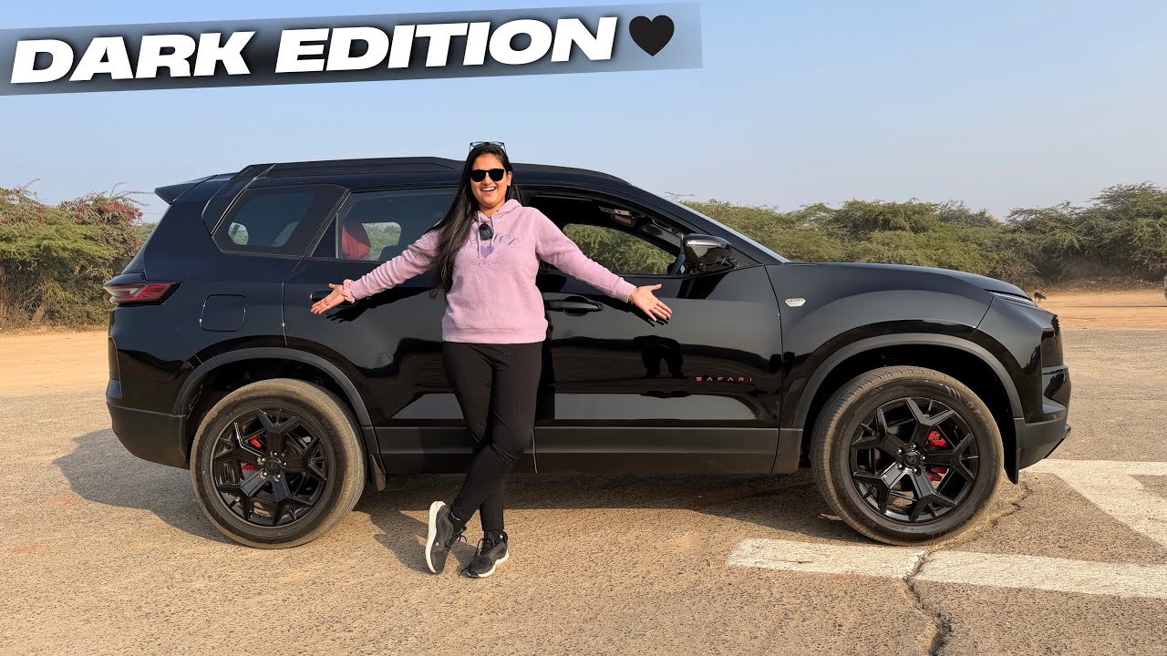 Tata Safari Red Dark Edition Petrol Review: Features & Performance
