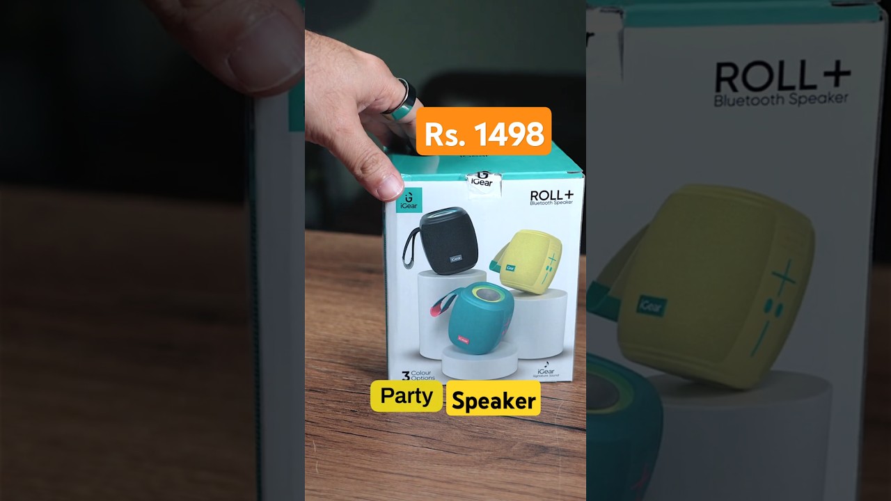 Budget Party Speaker Review: iGear Roll Plus Performance