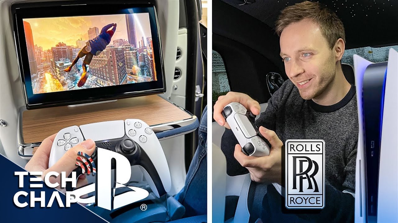 PS5 Gaming in Rolls-Royce Ghost: Ultimate Luxury Setup Guide