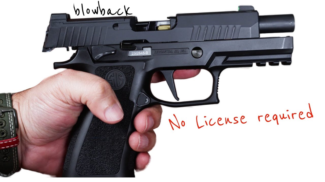 Sig Sauer P320X Carry CO2 Pistol: India's No-License Air Gun Guide