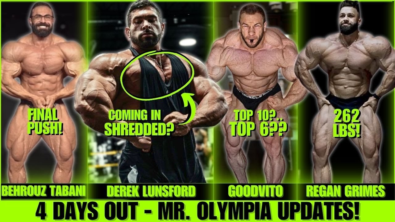 Olympia Bodybuilding Contenders: Final Updates Analysis