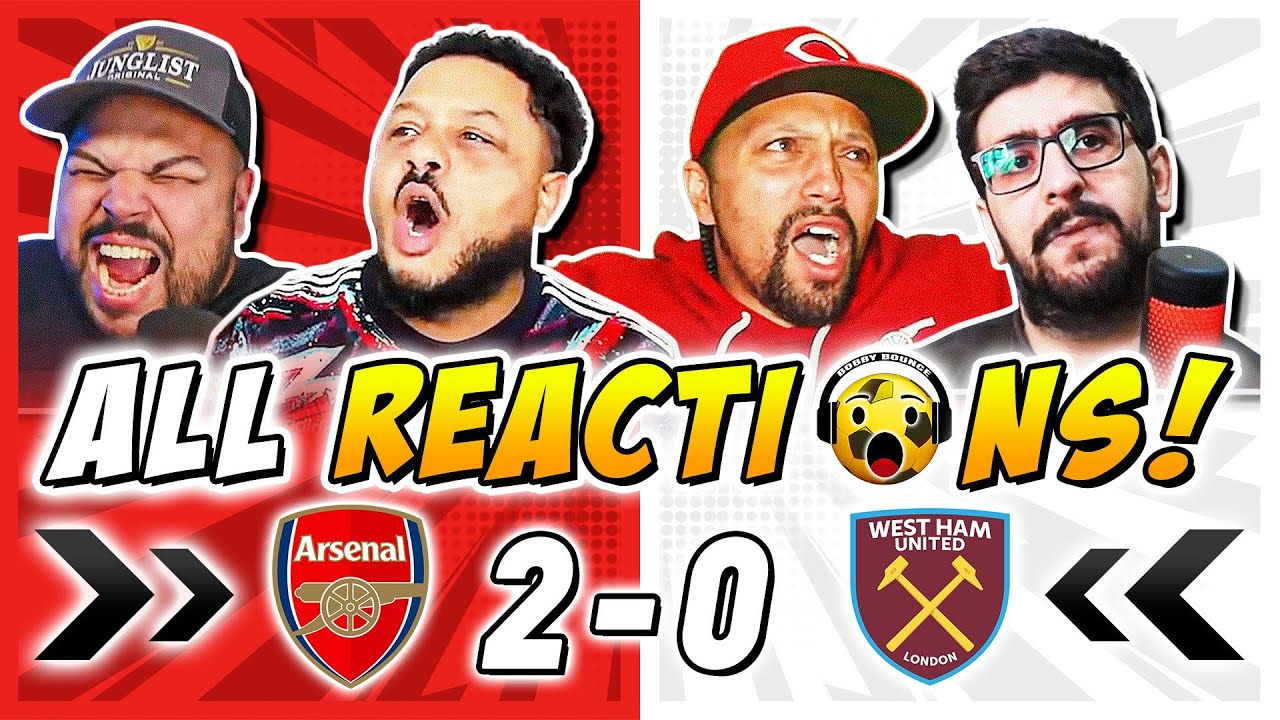 Rice & Saka Seal Arsenal's 2-0 Win Over West Ham