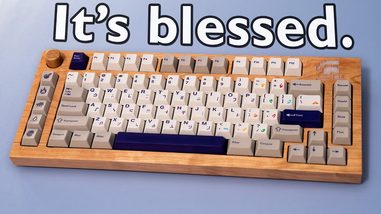 Building a Custom Wooden Keyboard for RuneScape Legend Settled