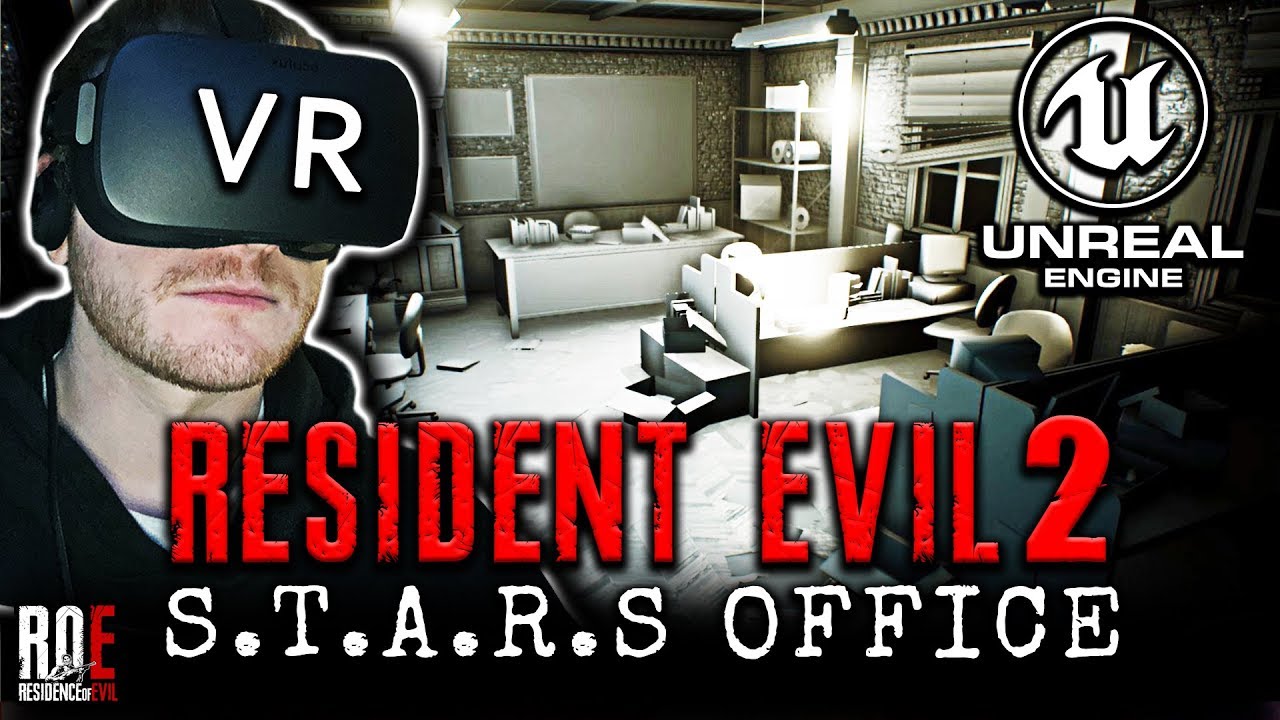 Resident Evil VR Fan Game: Explore STARS Office in Immersive Detail