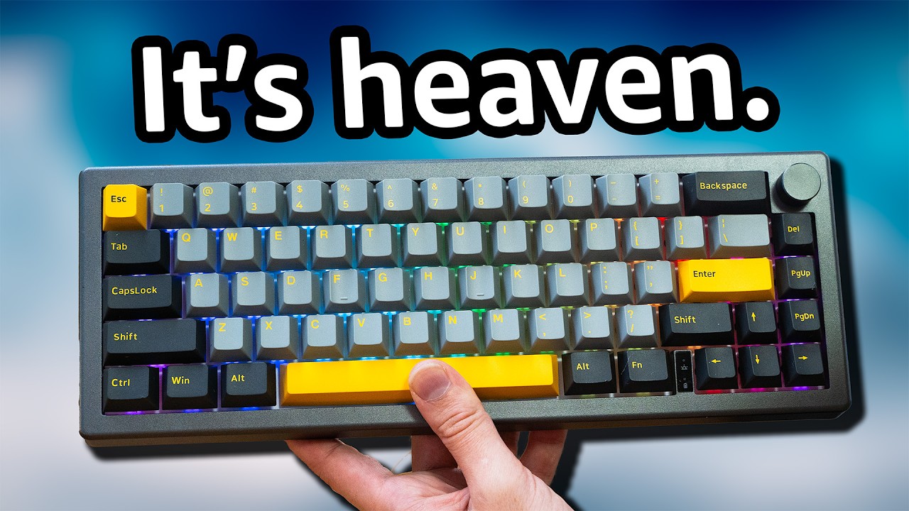 EK68 Keyboard Review: Pillow Foam Mod for Thocky Sound