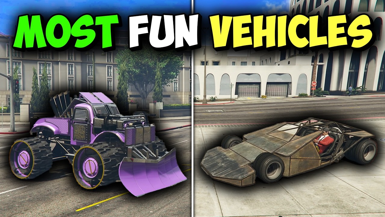 12 Most Fun GTA Online Vehicles for Maximum Chaos & Enjoyment
