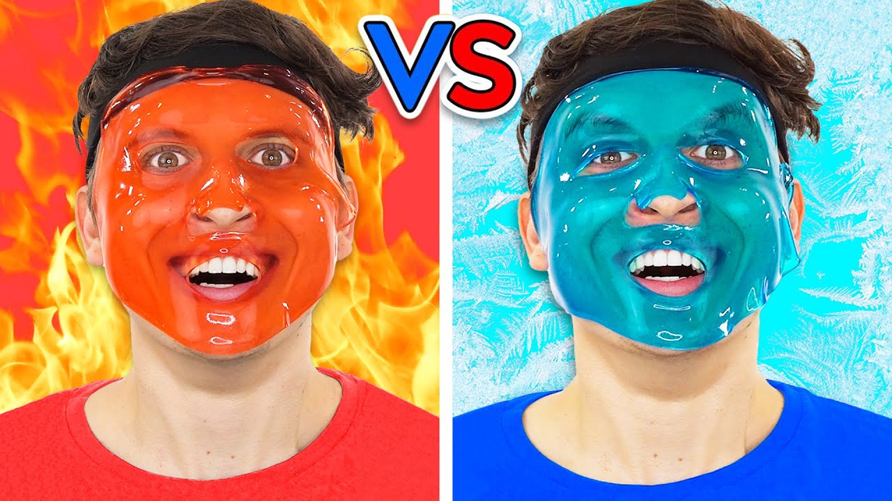 Extreme DIY Face Masks: Hot & Cold Experiments Analyzed
