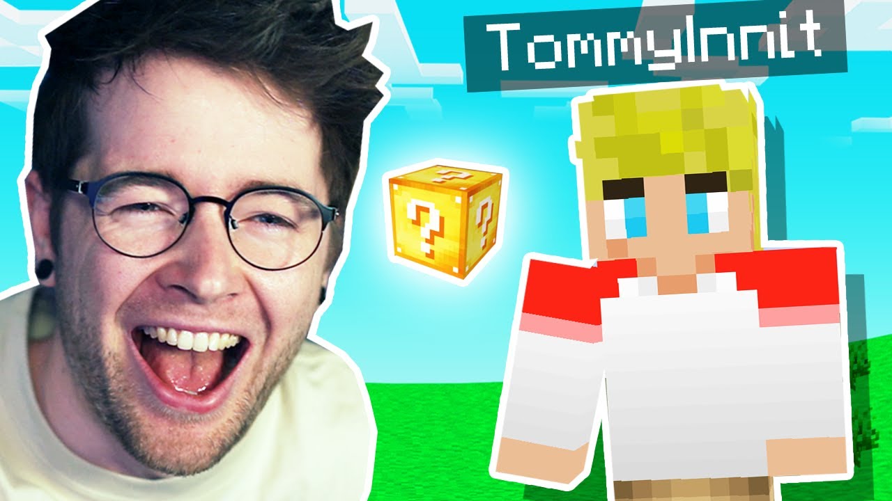 DanTDM & TommyInnit Master Lucky Block Minecraft Speedrun