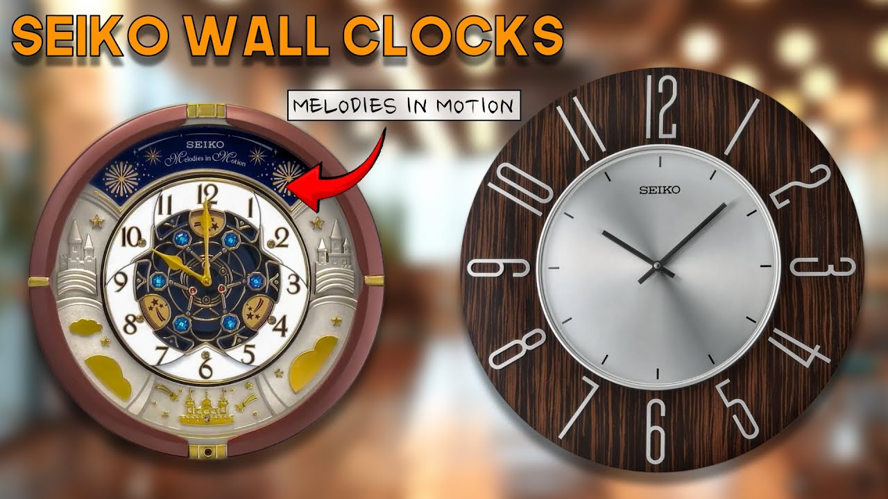 Premium Seiko Wall Clocks: Style, Function & Gifting Guide