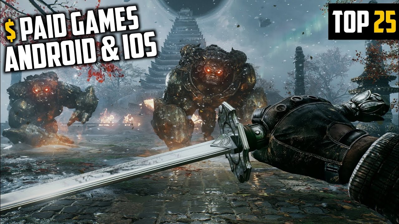 Top 25 Premium Mobile Games 2025: No Ads, No IAPs