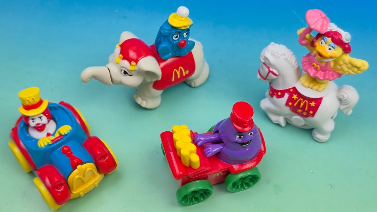 1989 McDonald's Circus Parade Happy Meal Toys: Ultimate Collector Guide
