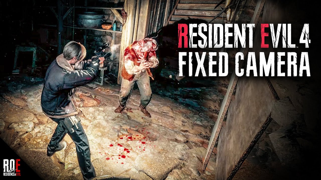 RE4 Remake Fixed Camera Mod: Classic Horror Nostalgia