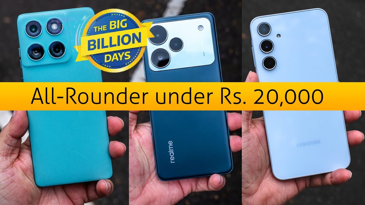 Best Smartphone Under ₹20,000? Motorola Edge 60 Fusion vs Samsung vs Realme