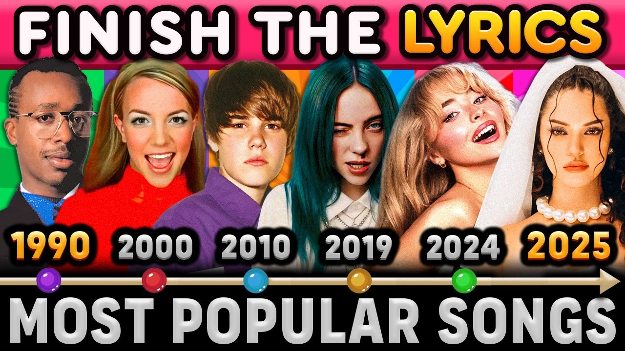 Ultimate 1990-2025 Lyrics Quiz Challenge: Test Your Music Knowledge