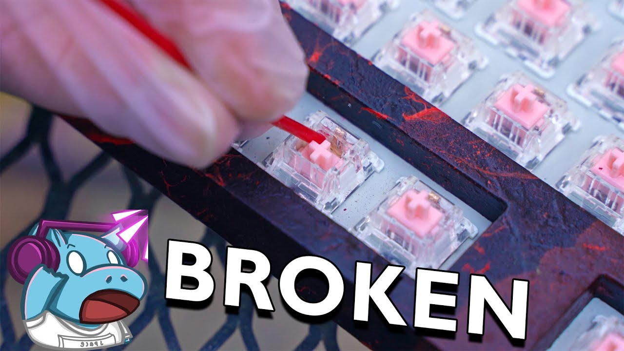 Fix Spray-Lubed Keyboard Switches in 4 Steps