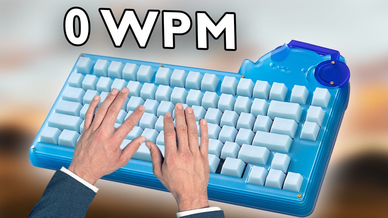 Blank Keycaps Challenge: 1-Week Typing Experience & Build Guide